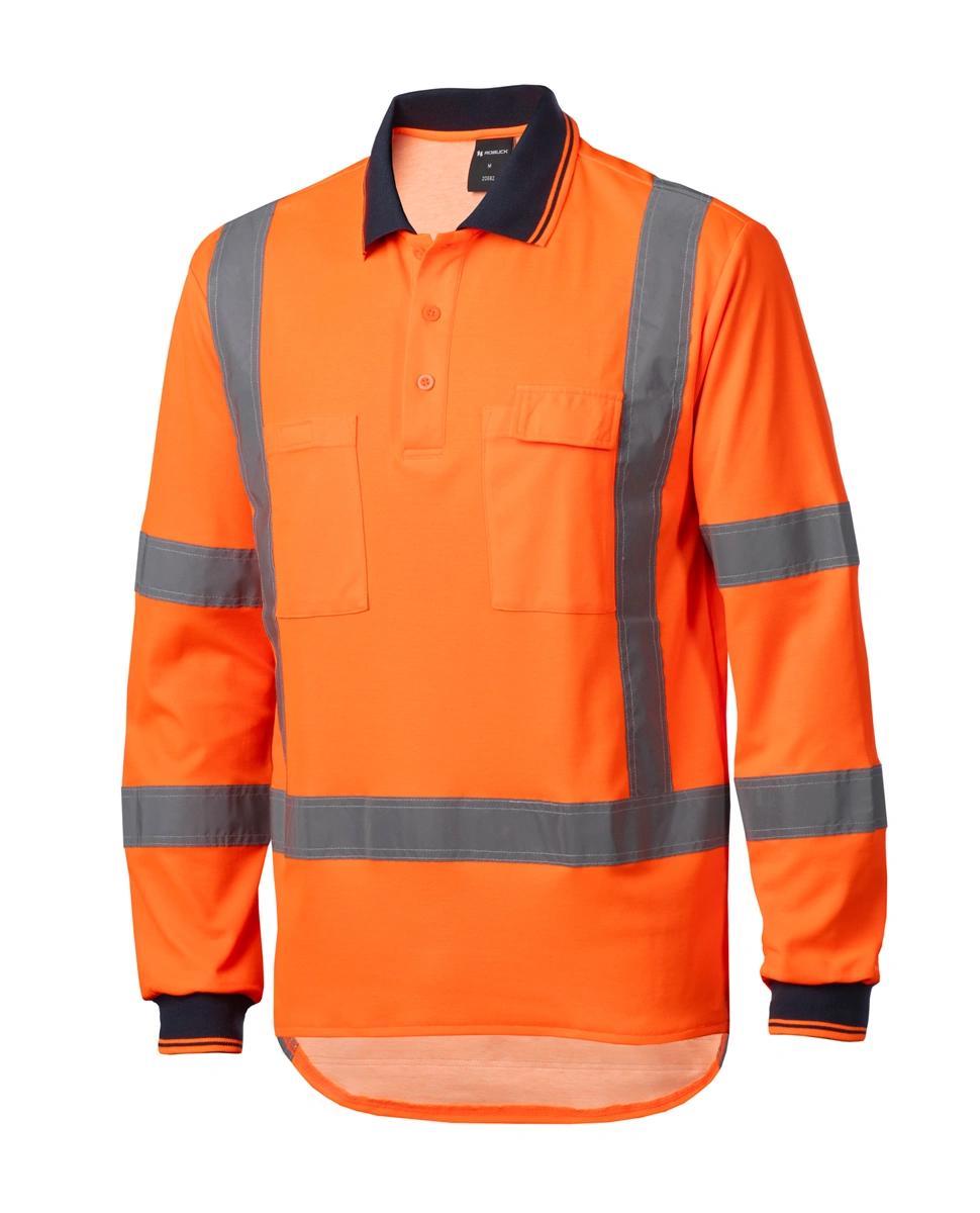 Robuck L/S TTMC-W23 Cotton Back Polo NZ | Leedsafe