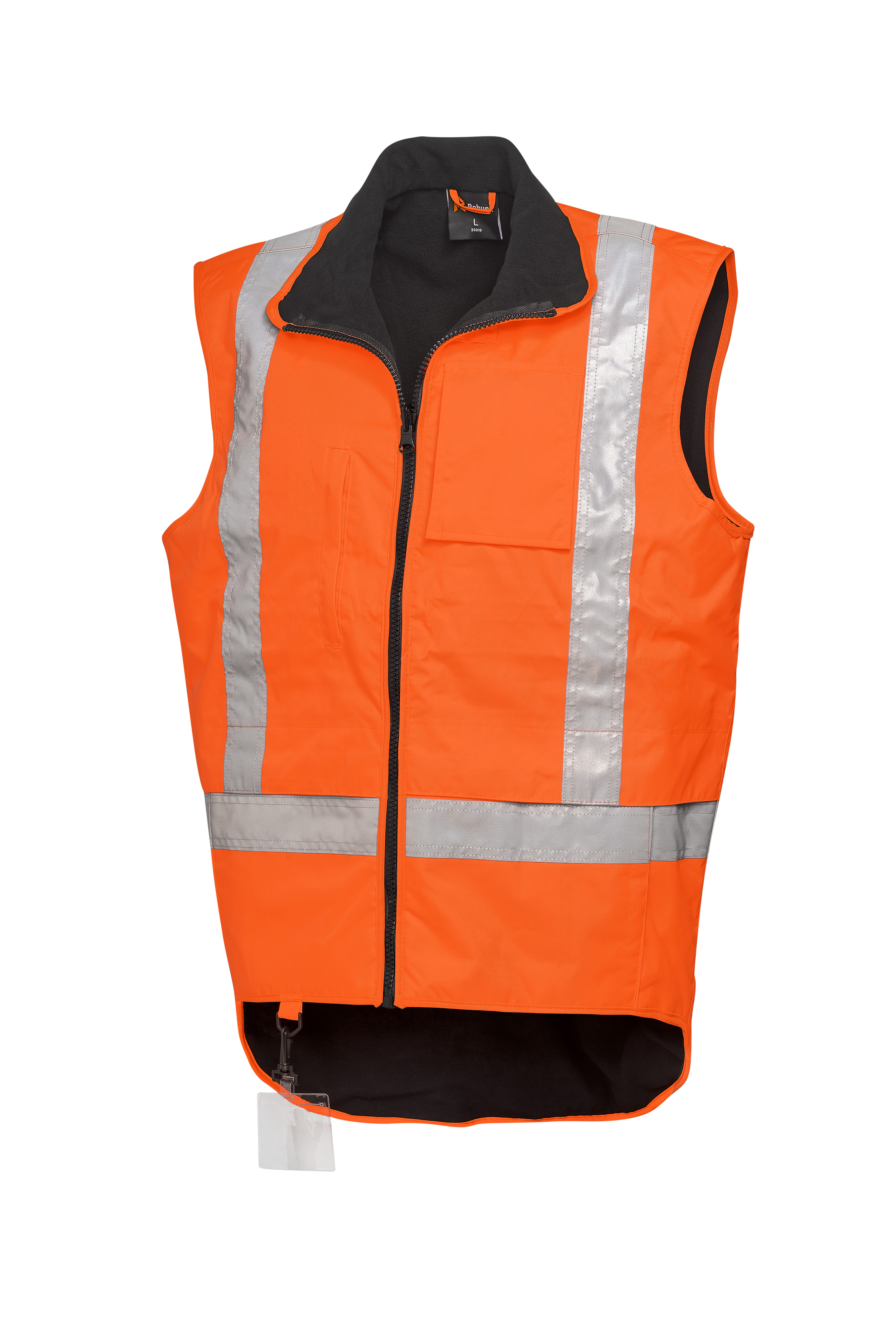 Fleece lined hi hot sale vis vest