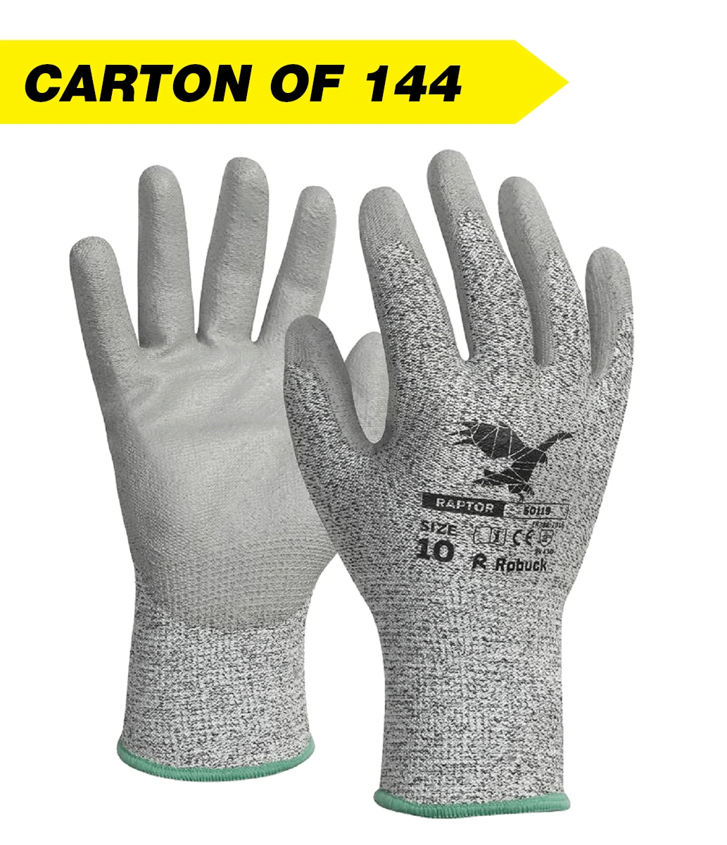 Robuck Raptor Cut D Glove - Carton Of 144 NZ | Leedsafe